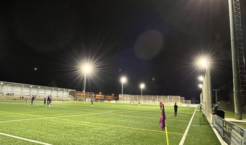 Proyecto de iluminación campo de futbol Sancti Espíritu 1 y 2 en Ávila