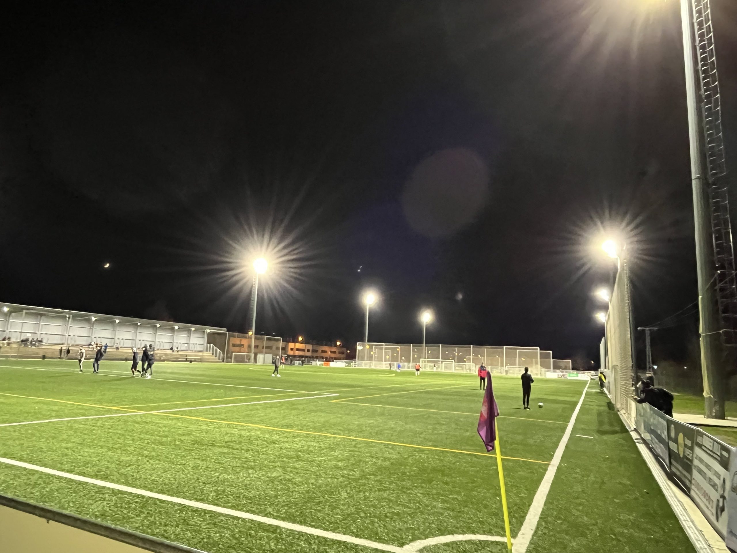 Proyecto de iluminación campo de futbol Sancti Espíritu 1 y 2 en Ávila